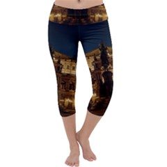 Dresden Semper Opera House Capri Yoga Leggings