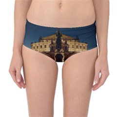 Dresden Semper Opera House Mid-waist Bikini Bottoms by Amaryn4rt