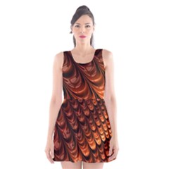 Fractal Mathematics Frax Scoop Neck Skater Dress by Amaryn4rt