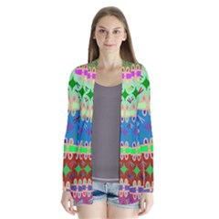 Abstract Pattern Background Design Cardigans