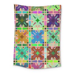 Abstract Pattern Background Design Medium Tapestry