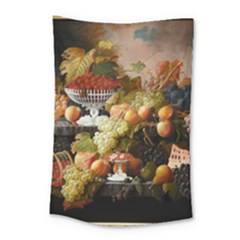 Abundance Of Fruit Severin Roesen Small Tapestry by Amaryn4rt