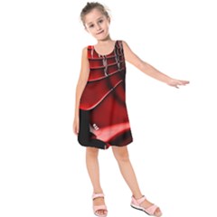 Fractal Mathematics Abstract Kids  Sleeveless Dress