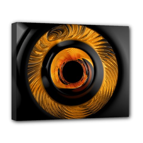 Fractal Mathematics Abstract Deluxe Canvas 20  X 16  