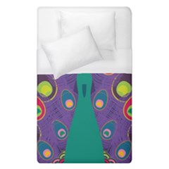 Peacock Bird Animal Feathers Duvet Cover (single Size)