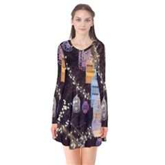 Qingdao Provence Lights Outdoors Flare Dress