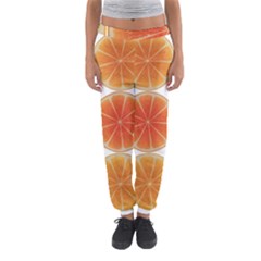 Orange Discs Orange Slices Fruit Women s Jogger Sweatpants by Amaryn4rt