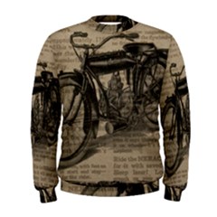 Vintage Collage Motorcycle Indian Men s Sweatshirt