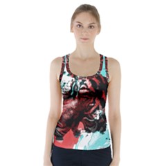 Wallpaper Background Watercolors Racer Back Sports Top