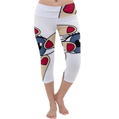 Poke Capri Yoga Leggings