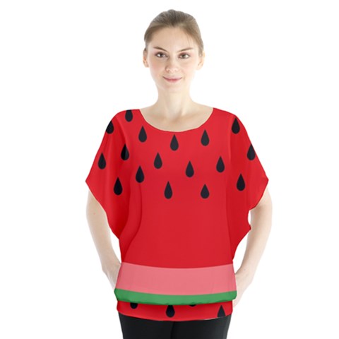 Watermelon  Blouse by Valentinaart