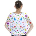 Cute birds and flowers pattern Blouse View2