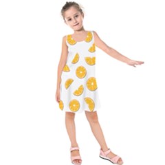 Oranges Kids  Sleeveless Dress by Valentinaart