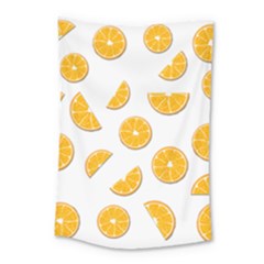 Oranges Small Tapestry by Valentinaart