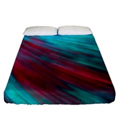 Background Texture Pattern Design Fitted Sheet (queen Size)