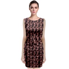 Chain Rusty Links Iron Metal Rust Classic Sleeveless Midi Dress