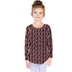 Chain Rusty Links Iron Metal Rust Kids  Long Sleeve Tee