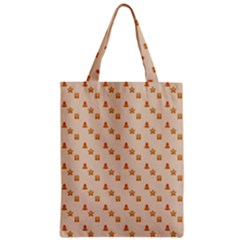 Christmas Wrapping Paper Zipper Classic Tote Bag by Amaryn4rt