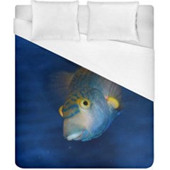 Fish Blue Animal Water Nature Duvet Cover (california King Size) by Amaryn4rt