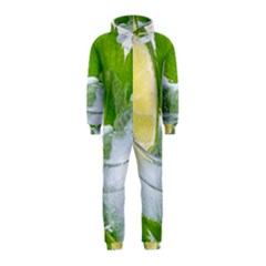 Cold Drink Lime Drink Cocktail Hooded Jumpsuit (kids) by Amaryn4rt