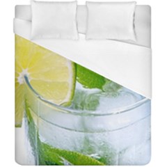 Cold Drink Lime Drink Cocktail Duvet Cover (california King Size)