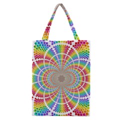 Color Background Structure Lines Classic Tote Bag by Amaryn4rt