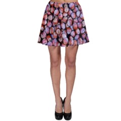 Hazelnuts Nuts Market Brown Nut Skater Skirt by Amaryn4rt