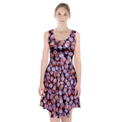 Hazelnuts Nuts Market Brown Nut Racerback Midi Dress