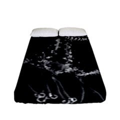 Jellyfish Underwater Sea Nature Fitted Sheet (full/ Double Size)