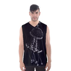 Jellyfish Underwater Sea Nature Men s Basketball Tank Top by Amaryn4rt