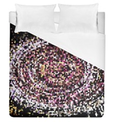 Mosaic Colorful Abstract Circular Duvet Cover (queen Size) by Amaryn4rt