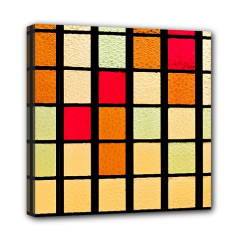 Mozaico Colors Glass Church Color Mini Canvas 8  X 8  by Amaryn4rt