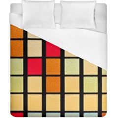 Mozaico Colors Glass Church Color Duvet Cover (california King Size) by Amaryn4rt