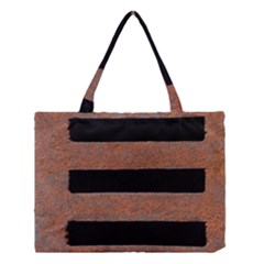 Stainless Rust Texture Background Medium Tote Bag by Amaryn4rt