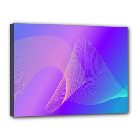 Vector Blend Screen Saver Colorful Canvas 16  X 12  by Amaryn4rt