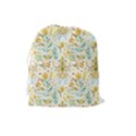 Cute small colorful flower  Drawstring Pouches (Large)  View2