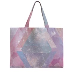 Colorful Pastel Crystal Zipper Mini Tote Bag by Brittlevirginclothing