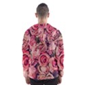 Beautiful pink roses  Hooded Wind Breaker (Men) View2