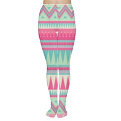 Lovely Pink Bohemian Women s Tights by Brittlevirginclothing