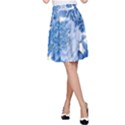 Blue flowers A-Line Skirt View1