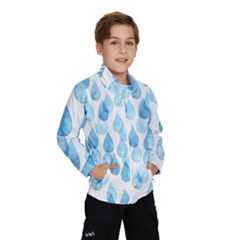 Rain Drops Wind Breaker (kids) by Brittlevirginclothing