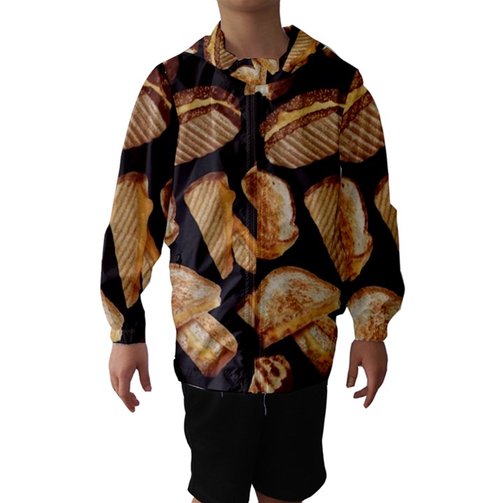 Delicious snacks Hooded Wind Breaker (Kids)