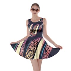 The Rolling Stones Glowing Skater Dress by Brittlevirginclothing