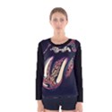 The rolling stones glowing Women s Long Sleeve Tee View1