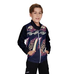 The Rolling Stones Glowing Wind Breaker (kids) by Brittlevirginclothing