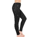 Dark silvered flower Leggings  View4