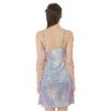 Pastel colored crystal Satin Night Slip View2