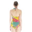 Paint brush Halter Swimsuit View2