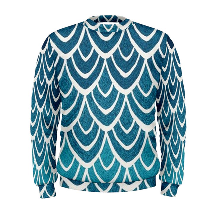 Blue scale  Men s Sweatshirt