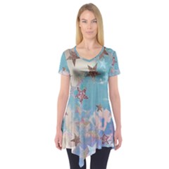 Pastel Stars Short Sleeve Tunic 